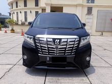 Toyota Alphard 2.5 G ATPM AT 2016 Hitam Full Options