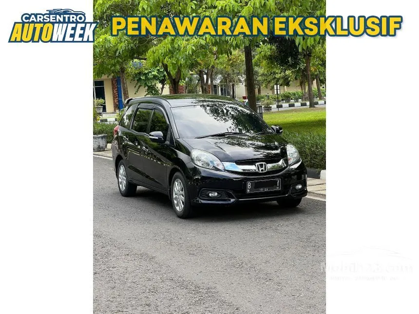 Jual Mobil Honda Mobilio 2014 E 1.5 di Jawa Tengah Automatic MPV Hitam Rp 140.000.000