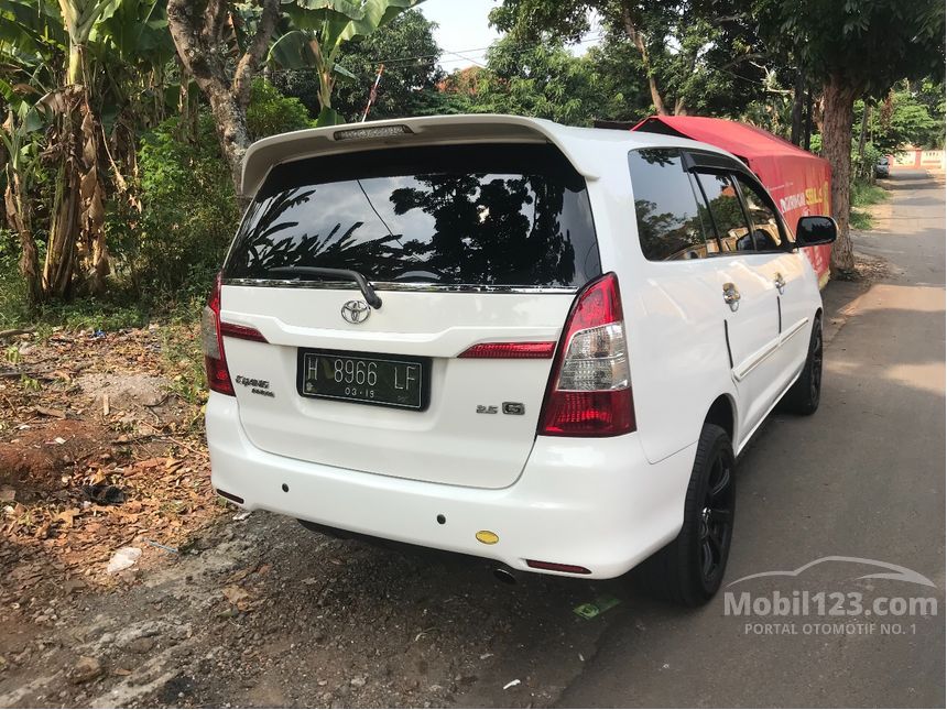 Jual Mobil Toyota Kijang Innova 2014 G 2.0 di Jawa Tengah 