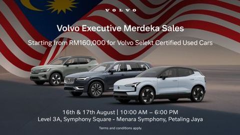 Explore over 80 curated Selekt cars at Volvo’s Executive Merdeka Sales Event, 16-17th August 
