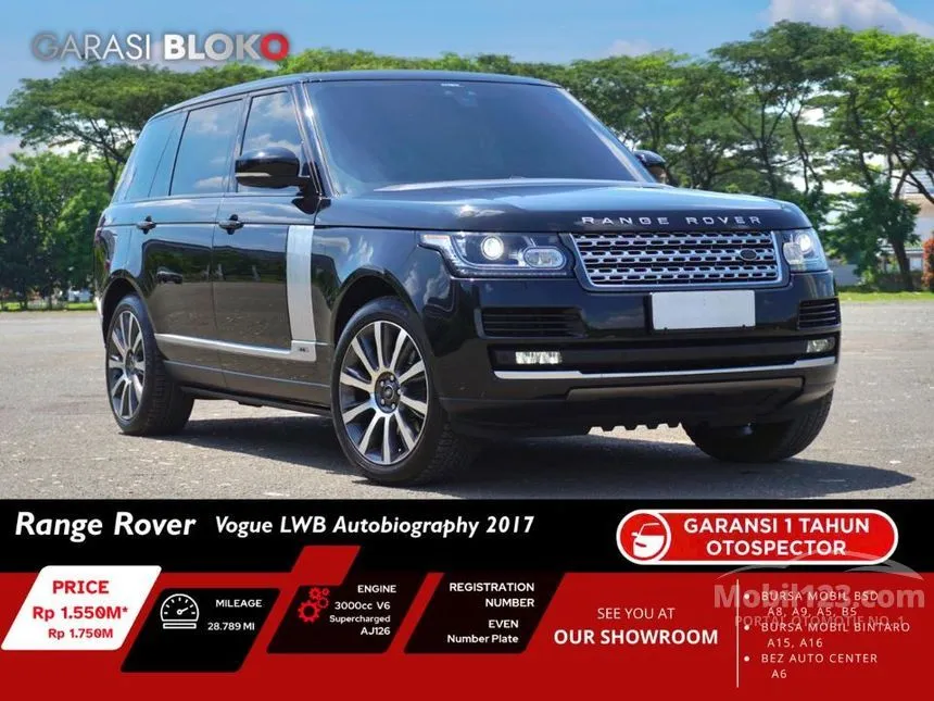 2017 Land Rover Range Rover Autobiography LWB SUV