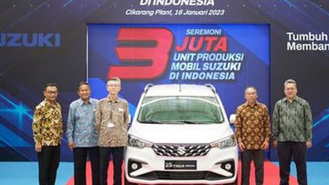 Suzuki Sudah Produksi 3 Juta Mobil di Indonesia!