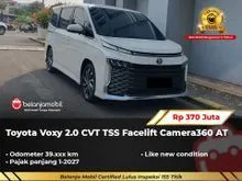 2022 Toyota Voxy 2.0 (Premium Color) MPV CVT TSS Facelift Camera360 AT Putih Metalik NIK 2022 [ GARANSI 5TH ]