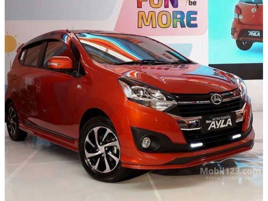 Jual Mobil Daihatsu Ayla 2017 R Deluxe 1.2 di Jawa Barat 