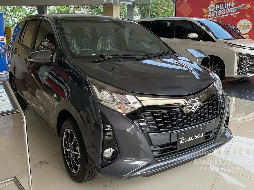 Jual Mobil Toyota Calya 2024 G 1.2 di Banten Automatic MPV Abu