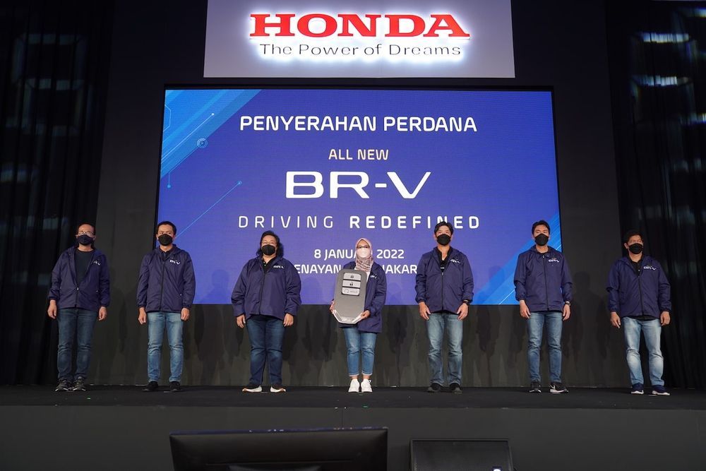 Perdana, 55 unit All New Honda BR-V Mulai Diserahkan ke Konsumen