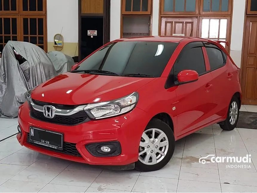 Jual Mobil Honda Brio 2021 E Satya 1.2 di Jawa Timur Automatic Hatchback Merah Rp 170.000.000