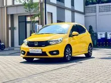 2019 Honda Brio 1.2 RS Hatchback Matic Kuning Tipe Tinggi Harga Termurah