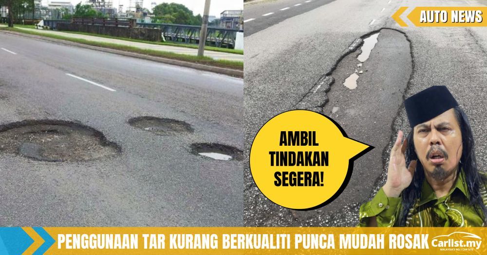 Jalan Tidak Diturap Betul 5 Kes Kemalangan Dilaporkan Setiap Hari Di Malaysia Auto News Carlist My