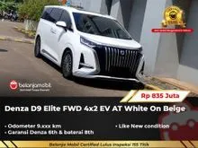 2025 Denza D9 0.0 Advanced MPV Elite FWD 4x2 EV AT White On Beige NIK 2025 [ LOW KM 9RB ]