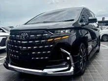 SISA STOK 2025, DISKON BESAR, DP RINGAN, CASH TEMPO 50:50, DATA DI BANTU, 2025 Toyota Alphard 2,5 HEV (Non Premium Color) MPV
