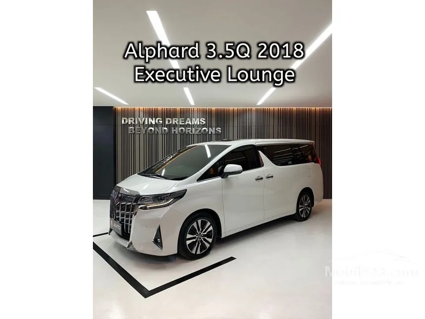 Jual Mobil Toyota Alphard 2018 Q 3.5 di DKI Jakarta Automatic Van Wagon Putih Rp 925.000.000
