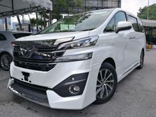 2016 Toyota Vellfire 3.5 VL V-L FULL HIGH SPEC UNREG