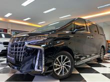 2020 Toyota Alphard 2.5 SC Van Wagon Nik2018 Facelift Hybrid Executive Lounge Black On Beige Audio Premium Sound #AUTOHIGH #BEST DEAL