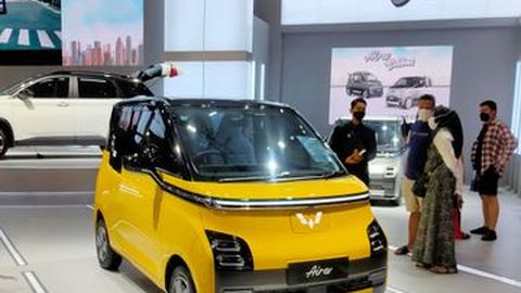 Wuling Bertekad Tetap Jadi Pemimpin Pasar Mobil Listrik Indonesia Tahun Ini