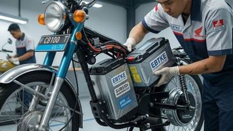 Cara Konversi Motor Bensin ke Listrik 2026, Biayanya Murah kalau Berhasil Dapat Subsidi