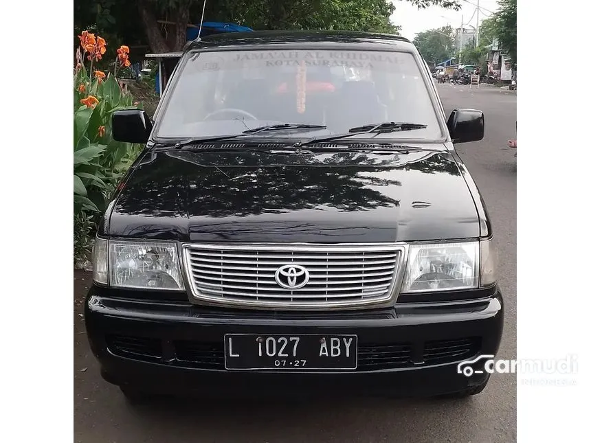 Jual Mobil Toyota Kijang 2002 LSX 1.8 di Jawa Timur Manual MPV Hitam Rp 68.000.000