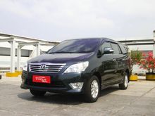 Toyota Kijang Innova Bensin 2.0 V Manual 2012 Biru Tua Metalik - Sangat Terawat - TDP MURAH