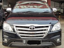 Toyota Kijang Innova 2.0 G Manual Bensin 2015 Hitam Km 49rban