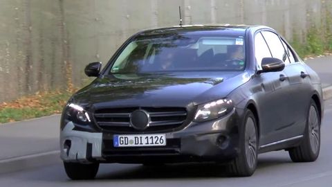 SPIED: All-New Mercedes-Benz E-Class (W213) Spotted In Four-Car Convoy