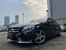 2018 Mercedes-Benz C200 2.0 AMG Sedan W205 TOTAL DP 150JT Black On Black Bebas Tabrak & Banjir Service Record ATPM Kondisi Mulus TOTAL DP RINGAN