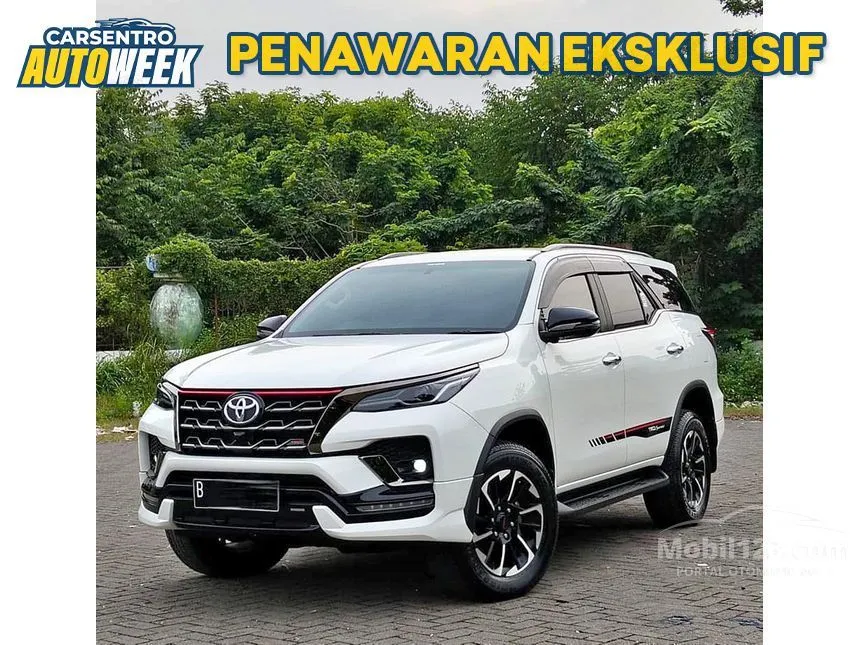 Jual Mobil Toyota Fortuner 2021 TRD 2.4 di Jawa Tengah Automatic SUV Putih Rp 475.000.000