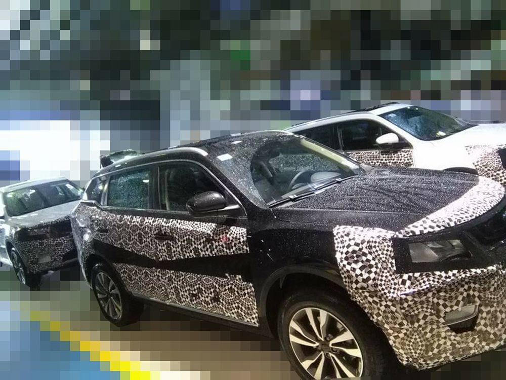 Spyshot: Geely Boyue-based Proton SUV Spied, RHD Mule ...