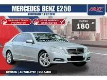 2010 Mercedes-Benz E250 1.8 Avantgarde CGI Sedan AT LOW KM.66RB & PAJAK PANJANG