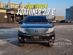 2012 Toyota Fortuner 2.7 G Lux SUV