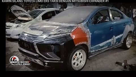 Penampakan Mobil Kawin Silang Mitsubishi Xpander dengan Toyota Limo