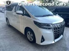 Low mileage - Grade 4.5A-2020 Toyota Alphard 2.5 G X - 8Yr warranty - Free bodykit