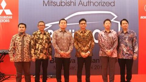 Mitsubishi Resmikan Fasilitas Bodi dan Cat di Makassar