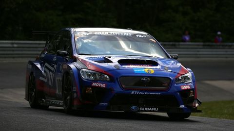 Subaru takes home class victory at Nurburgring 24H