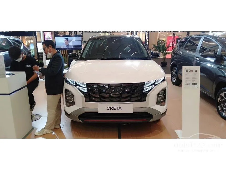 Jual Mobil Hyundai Creta 2024 Prime 1.5 di Banten Automatic Wagon Putih Rp 365.000.000