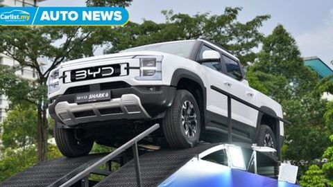 BYD shows off 436PS/650Nm dual-motor Shark 6 hybrid pickup at Tech Discovery showcase in Desa Park City 