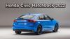Honda Civic Hatchback 2022 เปิดตัวแล้ว พร้อมตัวเลือกเกียร์ MT