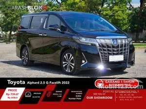 2022 Toyota Alphard 2.5 G MPV