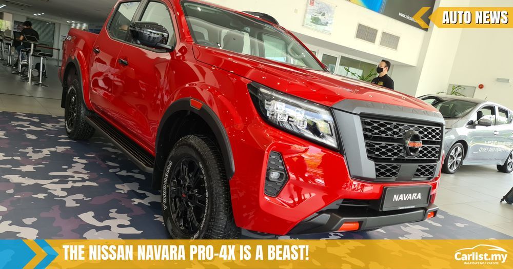2021 Nissan Navara Facelift Unveiled - Top Variant Pro-4X 