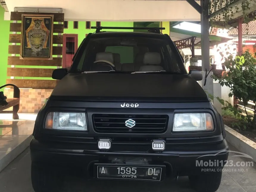 Jual Mobil Suzuki Escudo 1997 JLX 1.6 di Banten Manual SUV Biru Rp 51.500.000