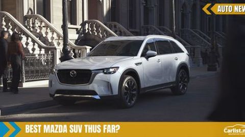 2024 Mazda CX-90 debut - Both the 3.3-litre and 2.5-litre engines have 500Nm of torque, AWD is standard