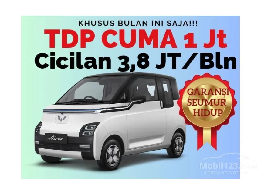 Jual Mobil Wuling EV 2024 Air ev Standard Range di DKI Jakarta Automatic Hatchback Lainnya Rp 175.000.000