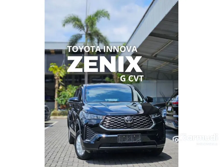 Jual Mobil Toyota Kijang Innova Zenix 2025 G (Non Premium Color) 2.0 di Jawa Barat Automatic MPV Hitam Rp 409.100.000