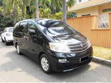 2005 Toyota Alphard 3.0 V Van Wagon MZG Type Tertinggi Terlengkap Audio Japan Elect Seat Jok Klt Ori Camera Dpn Blkg Power Back Door Pjk Stnk Mar 2022