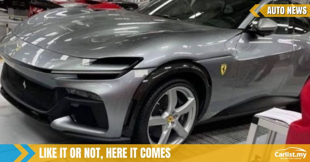 Leaked: Here’s The Ferrari Purosangue SUV In The Flesh