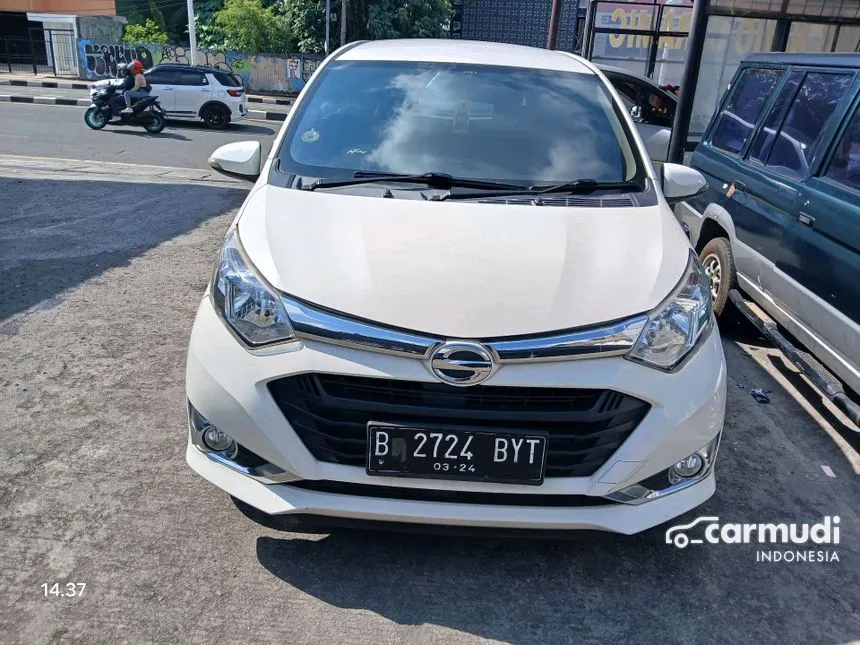 Jual Mobil Daihatsu Sigra 2019 R 1.2 di DKI Jakarta Manual MPV Putih Rp 111.000.000
