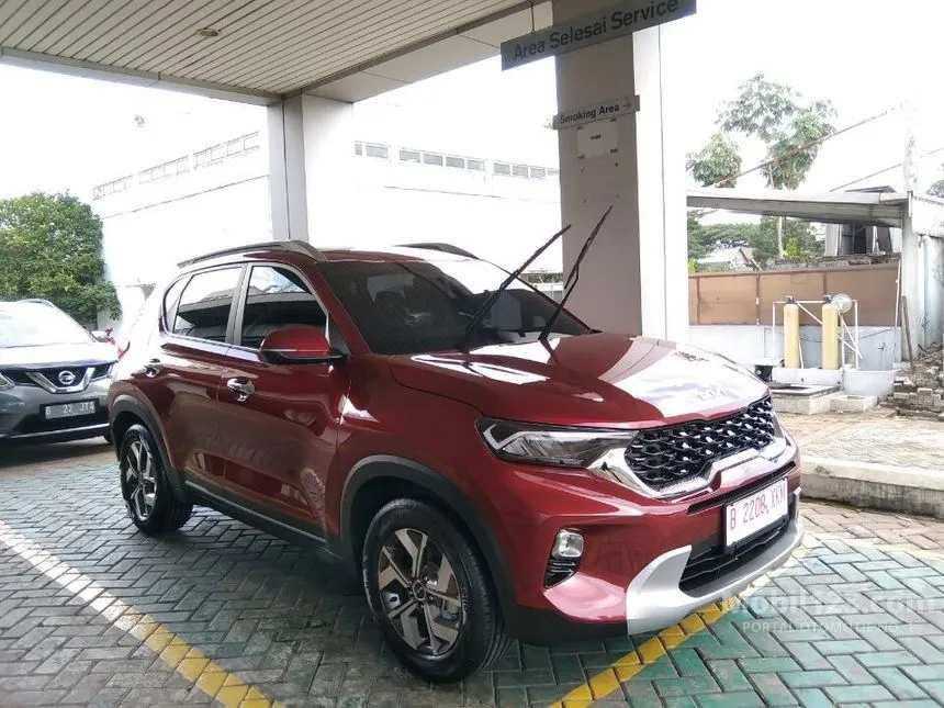 Jual Mobil KIA Sonet 2023 Premiere 1.5 di Banten Automatic Wagon Merah Rp 298.000.000