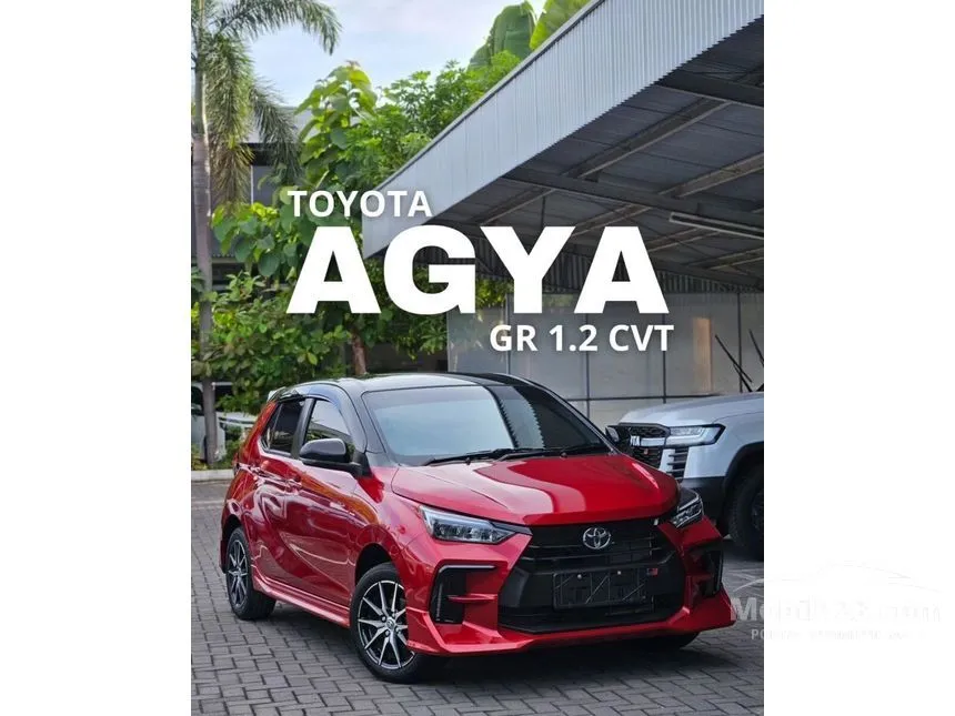Jual Mobil Toyota Agya 2024 G 1.2 di Jawa Barat Automatic Hatchback Merah Rp 165.400.000