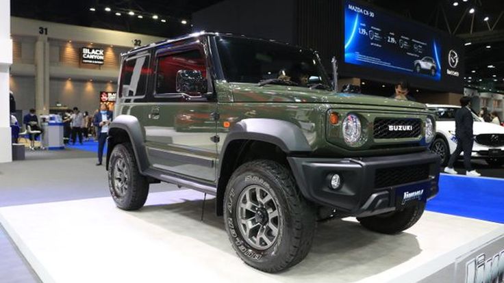 ยอดจอง Suzuki Jimny ผ่านครึ่งทาง Motor Show 2023 ทะลุ 1,100 คัน สีเขียวปังสุด