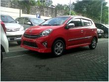 TOYOTA AGYA MERAH BANDUNG CICILAN 1JUTAAN