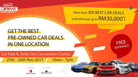 Looking For A Used Car? Make Sure You Visit The Drive: Hot Deals Carnival This Weekend